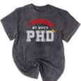 I Survived My Wife's PhD Graduation Slim Fit Shirt Mineral Wash Tshirts Mineral Black I Survived My Wife's PhD Graduation Slim Fit Shirt Mineral Wash Tshirts Mineral Black