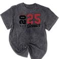 Swimming Senior Night Swimming Senior 2025 Graduation 59 Mineral Wash Tshirts Mineral Black