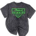 Swimming Senior Night Swim Senior 2026 Graduation 32 Mineral Wash Tshirts Mineral Black