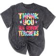 Thank You 1st Grade Teachers Graduation Last Day Of School Mineral Wash Tshirts Mineral Black