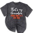 That's My Grandson 2018 Graduation Shirt For Grad Nanas Mineral Wash Tshirts Mineral Black