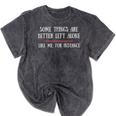 Some Things Are Better Left Alone Sarcastic Introvert Mineral Wash Tshirts Mineral Black Some Things Are Better Left Alone Sarcastic Introvert Mineral Wash Tshirts Mineral Black