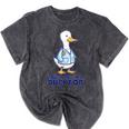 Trust Me I'm a Ducktor Doctor Sayings Graduation Mineral Wash Tshirts Mineral Black