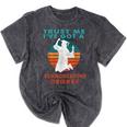 Trust Me I'Ve Got A Communications Degree College Graduation Mineral Wash Tshirts Mineral Black