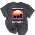 Unique Art For Introverted Cat Fans -Adults Cat Humorous Introvert Small Mineral Wash Tshirts Mineral Black Unique Art For Introverted Cat Fans -Adults Cat Humorous Introvert Small Mineral Wash Tshirts Mineral Black