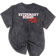 Veterinary School Graduation Class Of 2018 Mineral Wash Tshirts Mineral Black