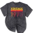 Vintage 1970 Retro Style 70's Born Nostalgia Vibes Birthday Mineral Wash Tshirts Mineral Black Vintage 1970 Retro Style 70's Born Nostalgia Vibes Birthday Mineral Wash Tshirts Mineral Black