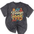 Vintage 1995 Retro Classic 90s Nostalgia Throwback Vibe Mineral Wash Tshirts Mineral Black