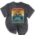 Vintage Class Of 2024 High School Graduation Student Mineral Wash Tshirts Mineral Black