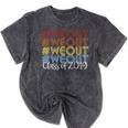 WeOut 2019 Graduation Mineral Wash Tshirts Mineral Black