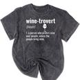 Wine-Trovert Wine Humor Definition Introvert Mineral Wash Tshirts Mineral Black Wine-Trovert Wine Humor Definition Introvert Mineral Wash Tshirts Mineral Black