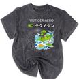 Women's Frutiger Aero Y2K Fashion Trends Statement Piece Tech Orbite Mineral Wash Tshirts Mineral Black Women's Frutiger Aero Y2K Fashion Trends Statement Piece Tech Orbite Mineral Wash Tshirts Mineral Black