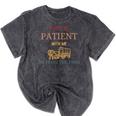Women's Please Be Patient With Me I'm From The 1900s Mineral Wash Tshirts Mineral Black