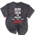 Xmas Nurse Graduation Keep Calm I'm Almost A Nurse Mineral Wash Tshirts Mineral Black