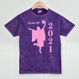 12th Grade Girls Graduation High School Graduation Mineral Wash Tshirts Mineral Purple