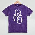 1965 Vintage Retro Birthday Year Nostalgia Mineral Wash Tshirts Mineral Purple