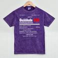 1970's Lemon Labs Quaalude 300 Label Reproduction Nostalgia Premium Tri-Blend Mineral Wash Tshirts Mineral Purple