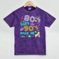 1980s 80's Baby 1990s 90's Made Me Birthday Nostalgia Vibes Mineral Wash Tshirts Mineral Purple
