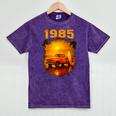 1985 Vintage Sunset Surf Truck Retro Beach Nostalgia Mineral Wash Tshirts Mineral Purple 1985 Vintage Sunset Surf Truck Retro Beach Nostalgia Mineral Wash Tshirts Mineral Purple