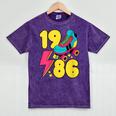 1986 Retro Raised In The 80s Old School Nostalgia Vibes Mineral Wash Tshirts Mineral Purple 1986 Retro Raised In The 80s Old School Nostalgia Vibes Mineral Wash Tshirts Mineral Purple