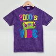 2000's Vibe Hip Hop Costume Early 2000s Party Nostalgia Mineral Wash Tshirts Mineral Purple