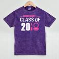 2018 Cosmetology Graduation Shirt Makeup Artist Mineral Wash Tshirts Mineral Purple