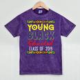 2019 African American High School Graduation Senior T Shirt Mineral Wash Tshirts Mineral Purple