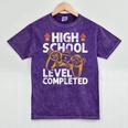 2019 High School Graduation Gamer Graduation Mineral Wash Tshirts Mineral Purple