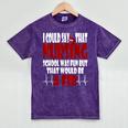 2020 Graduation Nurses RN LPN NP Mineral Wash Tshirts Mineral Purple