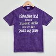 2023 Middle School Graduation Junior High Graduate Mineral Wash Tshirts Mineral Purple