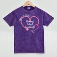 2025 Nursing School Graduate Nurse Graduation Mineral Wash Tshirts Mineral Purple