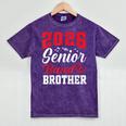 2026 Senior Band Brother Class Of 2026 Parent Graduation Mineral Wash Tshirts Mineral Purple