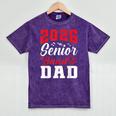 2026 Senior Band Dad Class Of 2026 Band Parent Graduation Mineral Wash Tshirts Mineral Purple