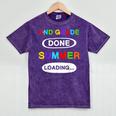 2nd Grade Graduation Shirt 2nd Grade Done Summer Loading Mineral Wash Tshirts Mineral Purple