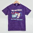 4th Of July Please Be Patient With Me I'm From The 1900s For Women Men Mineral Wash Tshirts Mineral Purple