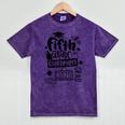 5th Grade Graduate 2021 Graduate Quarantine Fifth Graduation Mineral Wash Tshirts Mineral Purple