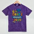 5th Grade Graduation 2025 Graphic – Class Of 2025 Theme Mineral Wash Tshirts Mineral Purple