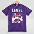 5th Grade Graduation Elementary School Graduate Level 5 Mineral Wash Tshirts Mineral Purple