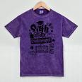 6th Grade Graduate 2021 Graduate Quarantine Sixth Graduation Mineral Wash Tshirts Mineral Purple