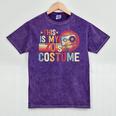 This Is My 70's Costume Retro Style Nostalgia 1970s Vintage Premium Tri-Blend Mineral Wash Tshirts Mineral Purple