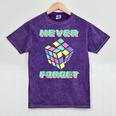 80s 90s Nostalgia Magic Cube Retro Party Costume Mineral Wash Tshirts Mineral Purple 80s 90s Nostalgia Magic Cube Retro Party Costume Mineral Wash Tshirts Mineral Purple