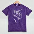80s 90s Nostalgia Retro Cassette Tape Vintage Music Lovers Mineral Wash Tshirts Mineral Purple