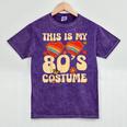This Is My 80s Costume Vibes Nostalgia 1980s Vintage Fashion Mineral Wash Tshirts Mineral Purple