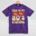 This Is My 80s Costume Vibes Nostalgia 1980s Vintage Fashion Mineral Wash Tshirts Mineral Purple