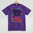 The 90s Were All That – Retro 1990s Nostalgia Tee Premium Tri-Blend Mineral Wash Tshirts Mineral Purple