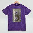90s MUSIC NOSTALGIA GRAPHIC Raglan Baseball Tee Mineral Wash Tshirts Mineral Purple