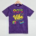 90s Nostalgia Retro Apparel 90'S Vibe Retro Mineral Wash Tshirts Mineral Purple