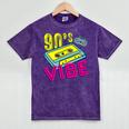 90's Vibe Retro Style Cassette Tape Nostalgia 1990s Party Mineral Wash Tshirts Mineral Purple 90's Vibe Retro Style Cassette Tape Nostalgia 1990s Party Mineral Wash Tshirts Mineral Purple