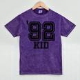 '92 Kid Perfect Vintage Retro Nostalgia Gear For Year 1992 Mineral Wash Tshirts Mineral Purple