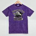 The Addams Family TV Series – Uncle Fester Graduation Spark Premium Mineral Wash Tshirts Mineral Purple